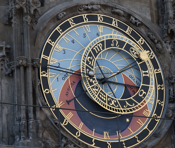 Prague, clock