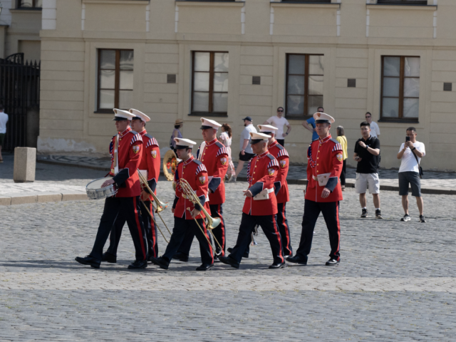 Prague, guards