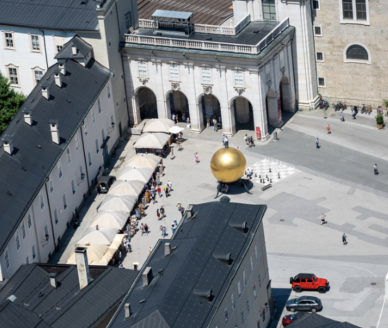 Salzburg, aerial dome